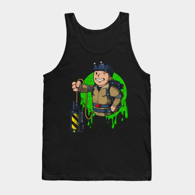 Ghost Boy Tank Top by Barbadifuoco